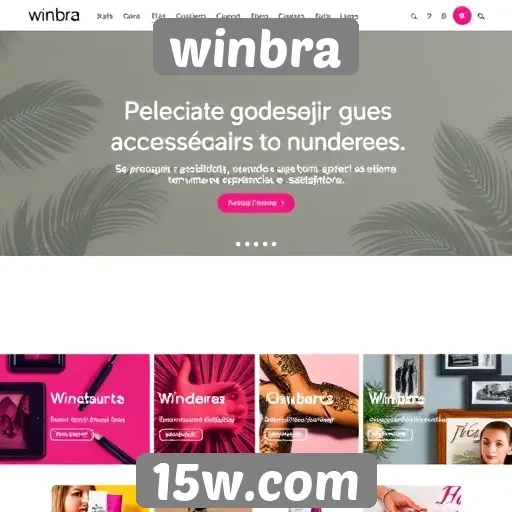 Acessibilidade do site Winbra para usuários